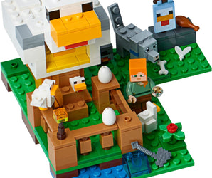 LEGO Minecraft Het Kippenhok - 21140