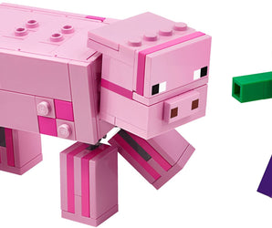LEGO Minecraft BigFig Varken met Babyzombie - 21157