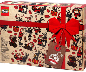 4002018  Brick Build Santa and Sleigh Employee gift 2018