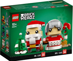 40274 BrickHeadz Kerstman & Kerstvrouw