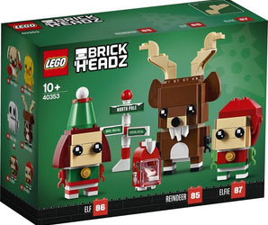 40353 Brickheadz Rendier, Elf en Elfie