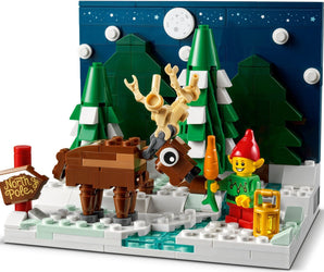 LEGO Limited Edition Voortuin van de Kerstman 40484