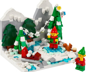 LEGO Wintertafereel met elfen - 40564