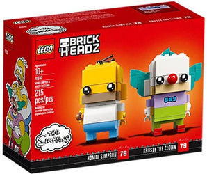 41632 Brickheadz Homer Simpson & Krusty de Clown