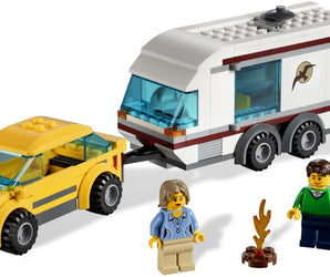 LEGO City Auto met Caravan - 4435