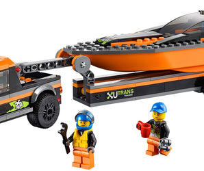 LEGO | LEGO City - 4x4 Met Speedboot (60085)