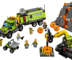 LEGO City Vulkaan Onderzoeksbasis - 60124