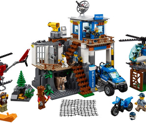 LEGO City Bergpolitie Politiekantoor op de Berg - 60174
