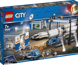 60229 City Ruimtevaart Raket Bouwen en Transporteren