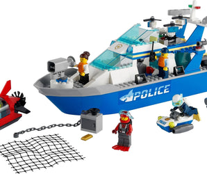LEGO City Politie Patrouilleboot - 60277
