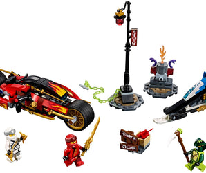 LEGO NINJAGO Legacy Zwaardmotor van Kai & Sneeuwscooter van Zane - 70667