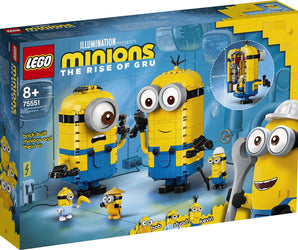 75551 Minions-figuren van Stenen en hun Schuilplaats
