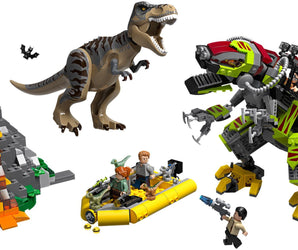 LEGO Jurassic World T. Rex vs. Dinomecha Gevecht - 75938