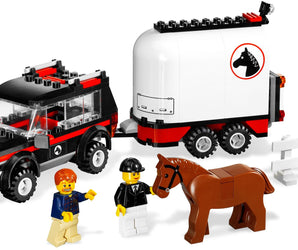 LEGO City Jeep met Paardentrailer - 7635