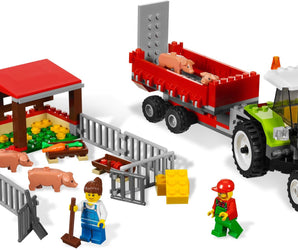 LEGO City Varkensboerderij en tractor - 7684