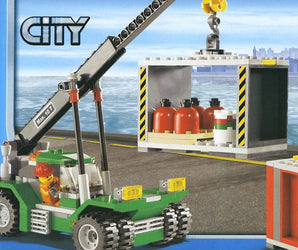 LEGO Container Stapelkraan - 7992