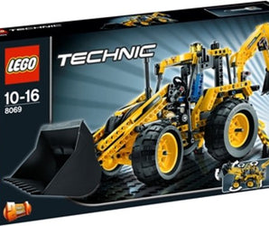 8069 Graafmachine met laadbak