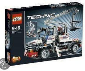 8071 Technic Hoogwerker Truck