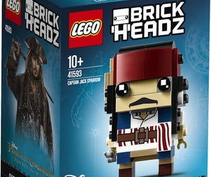41593 Brickheadz Captain Jack Sparrow