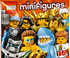 Col15-13 Shark Suit Guy Minifig compleet