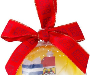 850850 Kerstbol met Kerstman